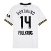 Original Fußballtrikot Borussia Dortmund Fullkrug 14 Ausweichtrikot 2024-25 Für Herren